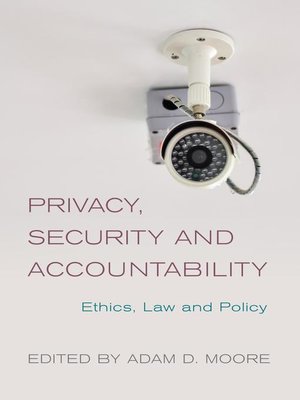 cover image of Privacy, Security and Accountability